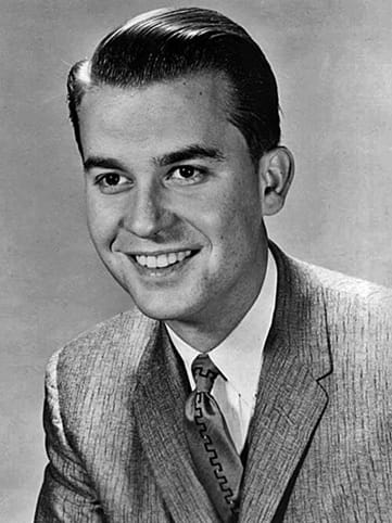 Foto publicitaria de Dick Clark del programa American Bandstand