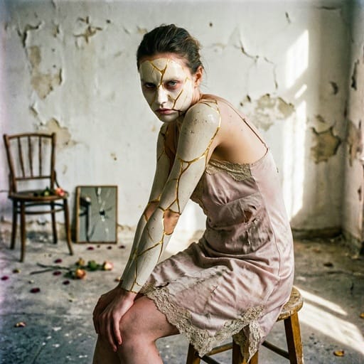 Estilo: Grunge emocional (fotografía + textura)