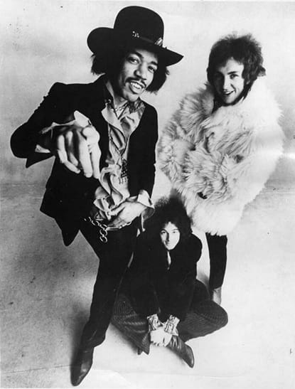 Hendrix con The Experience en 1968