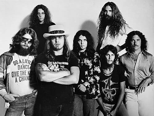 Lineup Lynyrd Skynyrd de 197