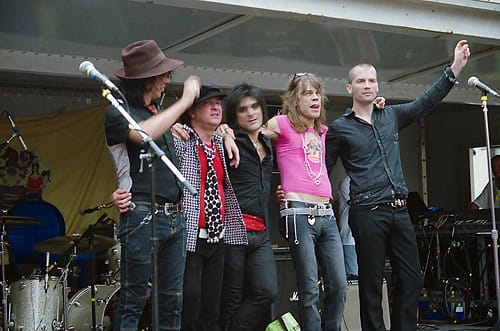 Concierto de New York Dolls en 2006