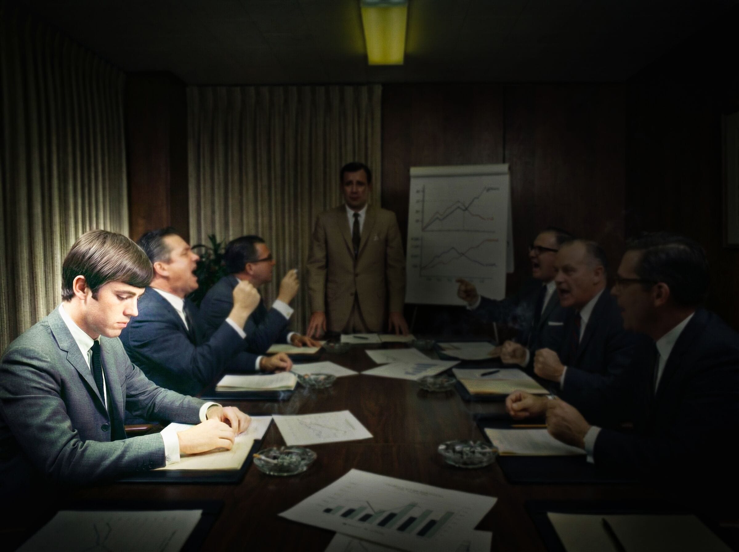 Reunión ejecutivos + Paul