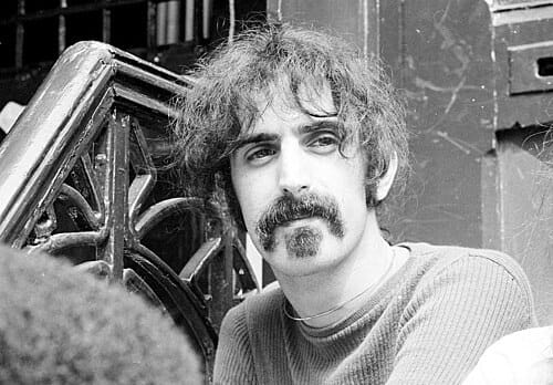 Retrato Zappa en 1970