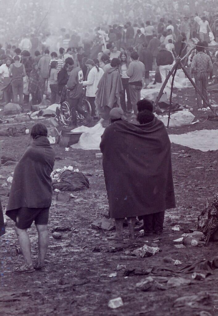 Primer día de Woodstock