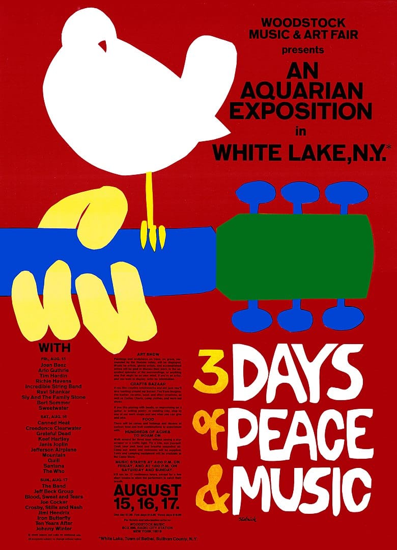 Cartel Woodstock'69